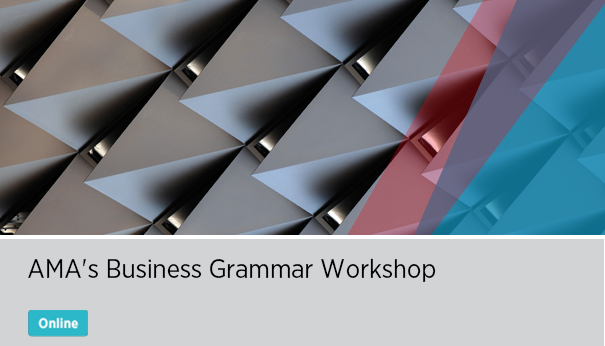 Business Grammar Workshop Live Online